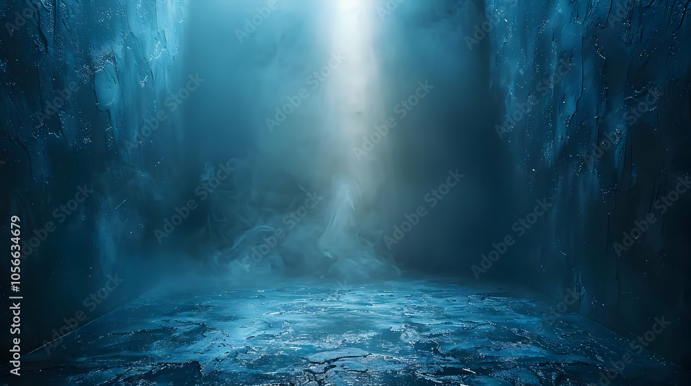 Blue Abstract Background With Light Blue Abstract Background With Light
