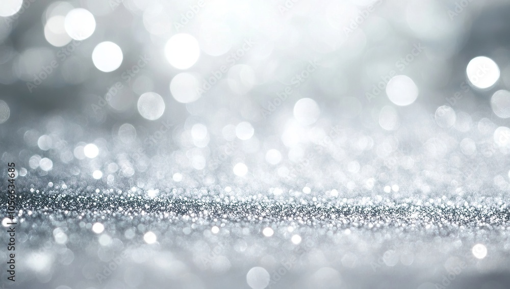 Abstract glittery background with silver and white colors, blurred Abstract glittery background with silver and white colors, blurred