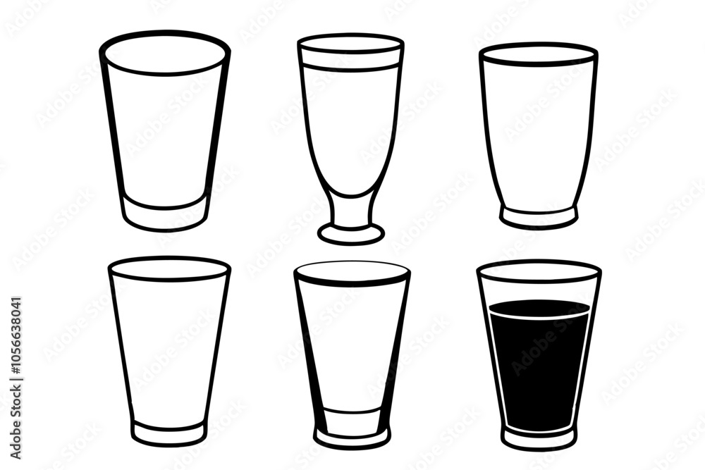 set of glass set of glass