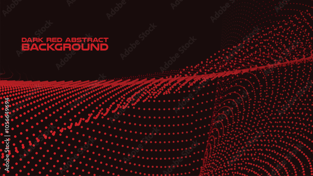 Dark Red Halftone Abstract Background for Backdrop or Presentation Dark Red Halftone Abstract Background for Backdrop or Presentation