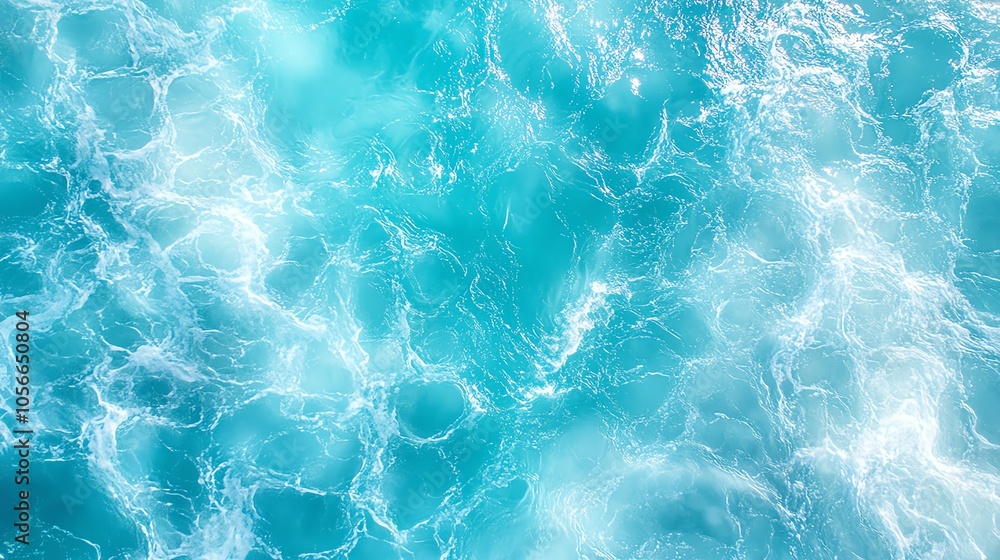 Clear blue ocean water surface texture Clear blue ocean water surface texture