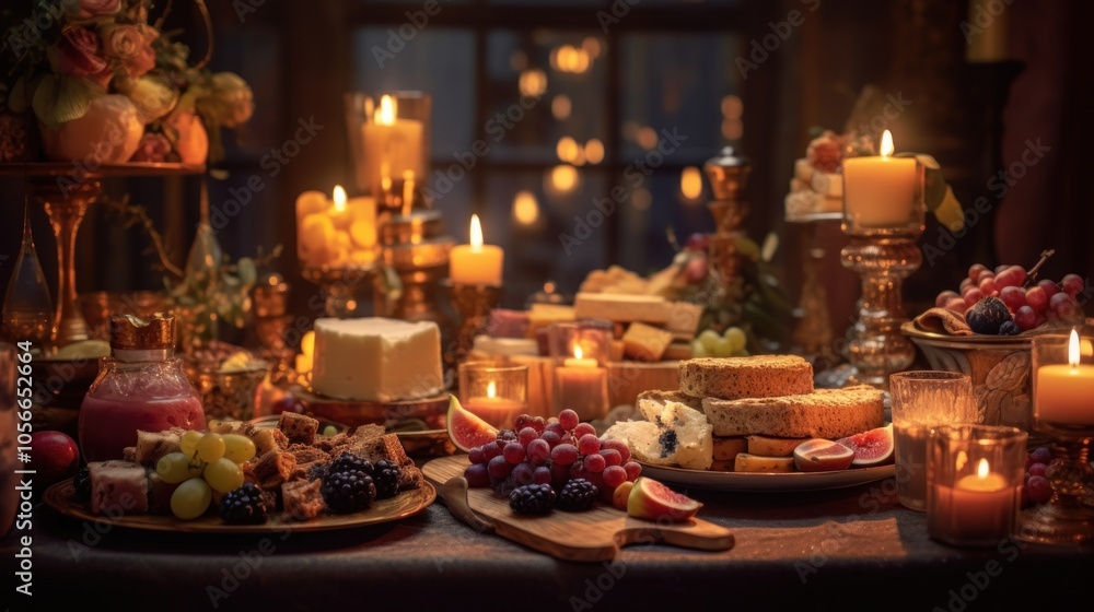 A Romantic Medieval Feast by Candlelight A Romantic Medieval Feast by Candlelight