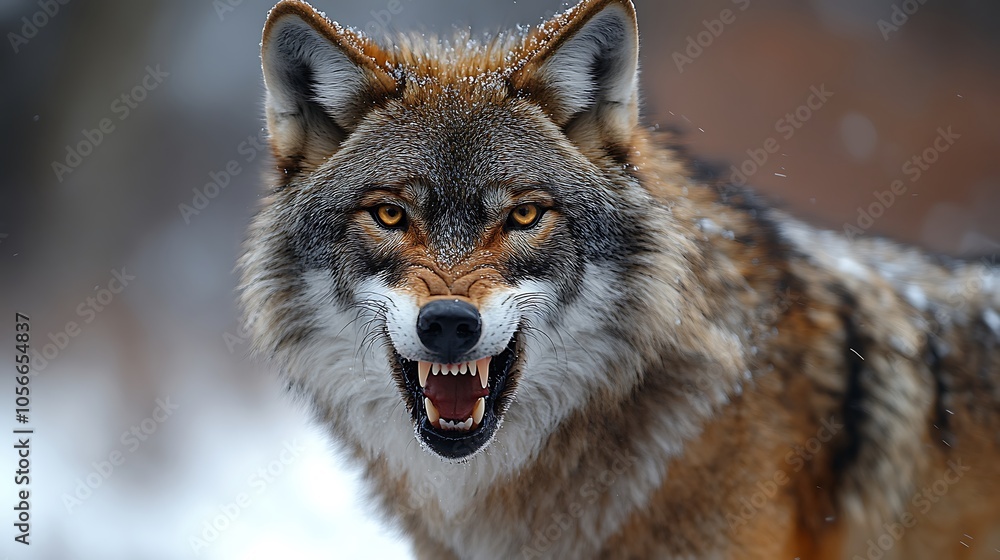 Fierce African wolf in wallpaper pictures with striking visuals captured Fierce African wolf in wallpaper pictures with striking visuals captured