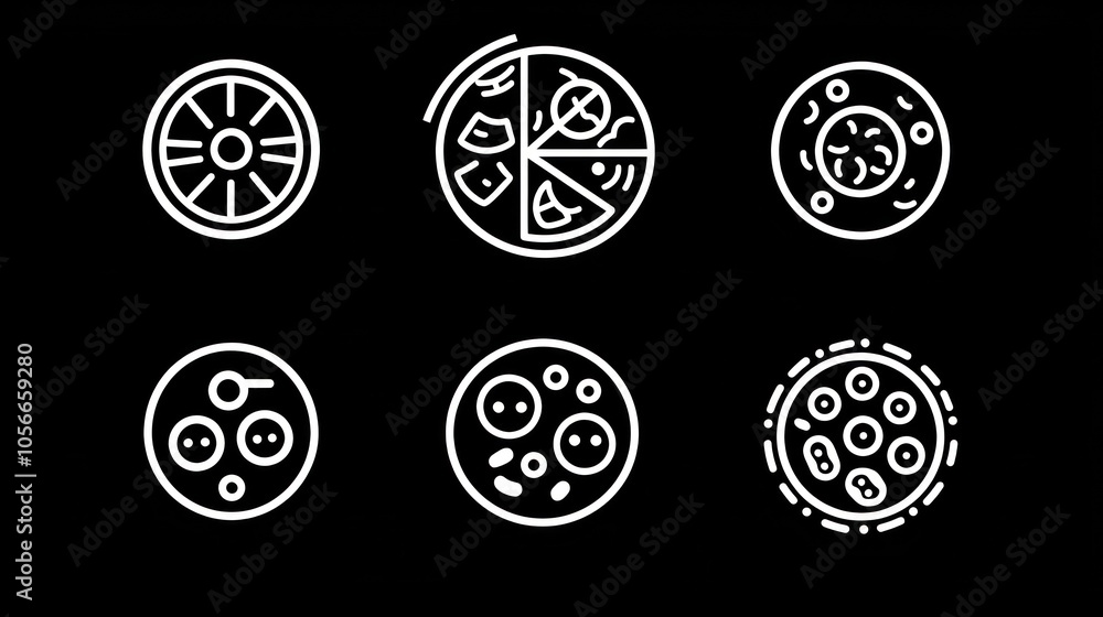 Modern design in a pizza glyph icon, representing culinary favorites. Modern design in a pizza glyph icon, representing culinary favorites.
