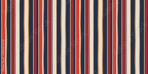 Stripe print texture pattern: A seamless texture pattern of vertical and horizontal stripes, featuring a combination of bold colors like navy blue, bright red, and crisp white