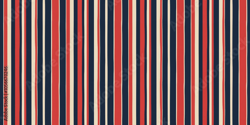 Stripe print texture pattern: A seamless texture pattern of vertical and horizontal stripes, featuring a combination of bold colors like navy blue, bright red, and crisp white