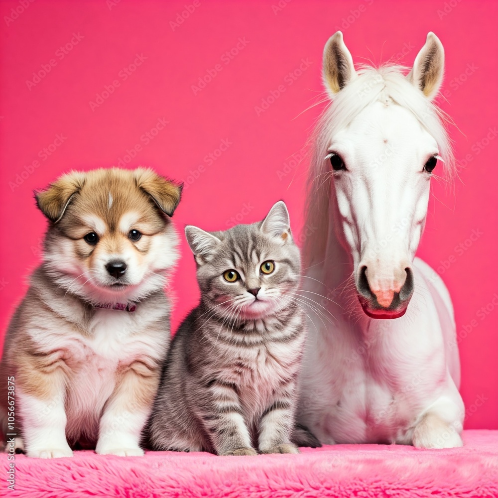 f a fluffy puppy, cat, horse with pink background, Barbiecore, Barbiecore aesthetic, dog, pet, white, group, animal, puppy, isolated, dogs, sitting, cute, chihuahua, kitten, animals, white background, f a fluffy puppy, cat, horse with pink background, Barbiecore, Barbiecore aesthetic, dog, pet, white, group, animal, puppy, isolated, dogs, sitting, cute, chihuahua, kitten, animals, white background,