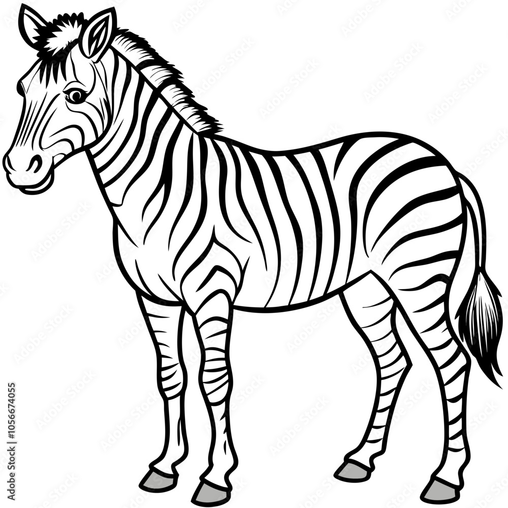 Fototapeta premium Zebra