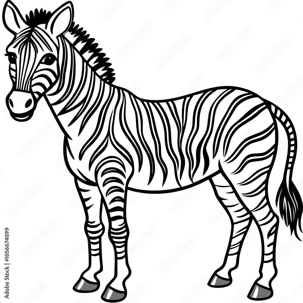 Fototapeta premium Zebra