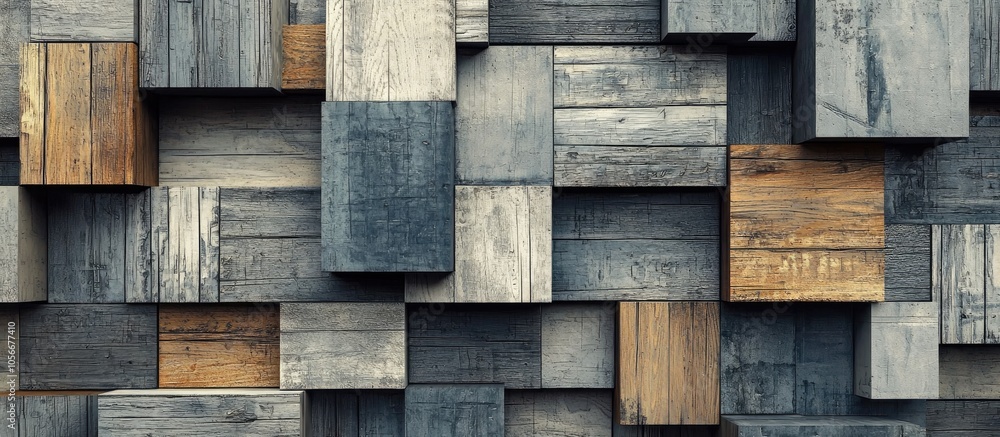 Abstract Background Multiple Plank Walls Abstract Background Multiple Plank Walls