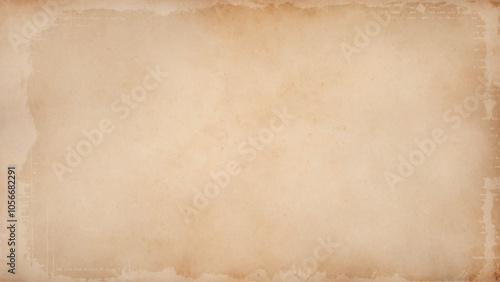 Old paper texture background, Pale brown paper vintage. Realistic brown cardboard stained texture. vector illustration.