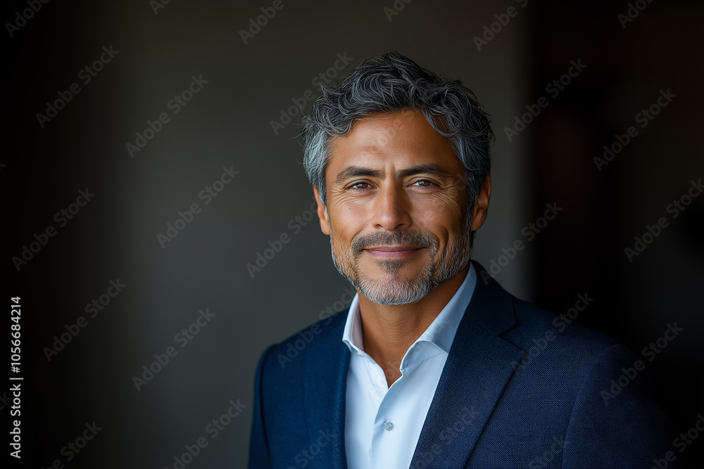 Happy mid aged business man ceo standing in office arms crossed. Smiling mature confident professional executive manager, proud lawyer, confident businessman leader wearing blue suit, portrait. Happy mid aged business man ceo standing in office arms crossed. Smiling mature confident professional executive manager, proud lawyer, confident businessman leader wearing blue suit, portrait.