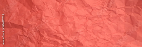 Wallpaper Mural Abstract wrinkled  and crumpled paper texture background vector. Parchment or wrinkled paper, bright red abstract background. Torontodigital.ca