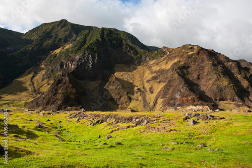 Obraz na płótnie Tristan da Cunha w salonie