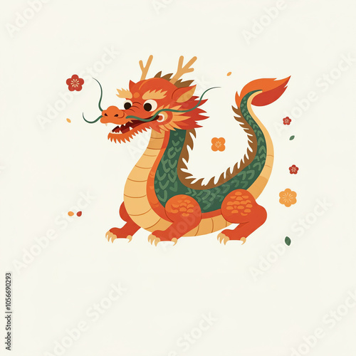 春の祝祭龍