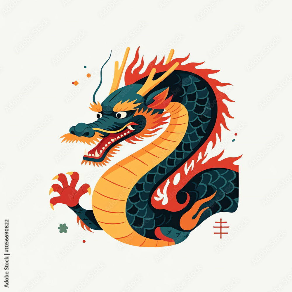 Obraz premium 威風堂々