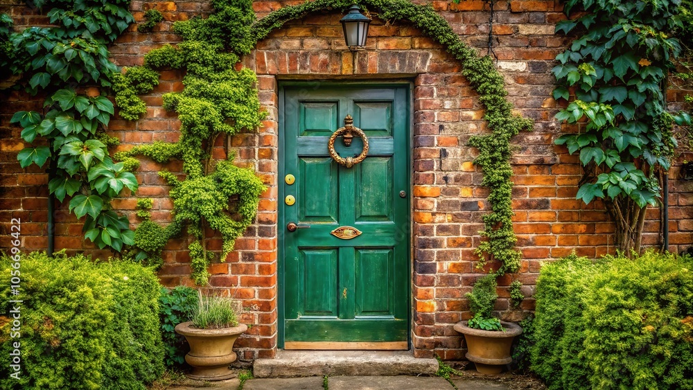 Charming British doors reveal timeless tradition. Charming British doors reveal timeless tradition.