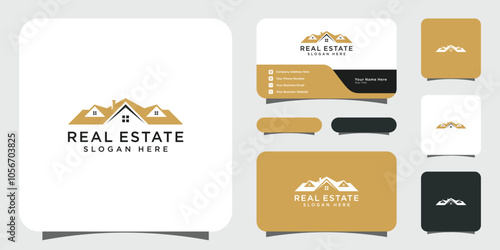 home Logo Design Template vector