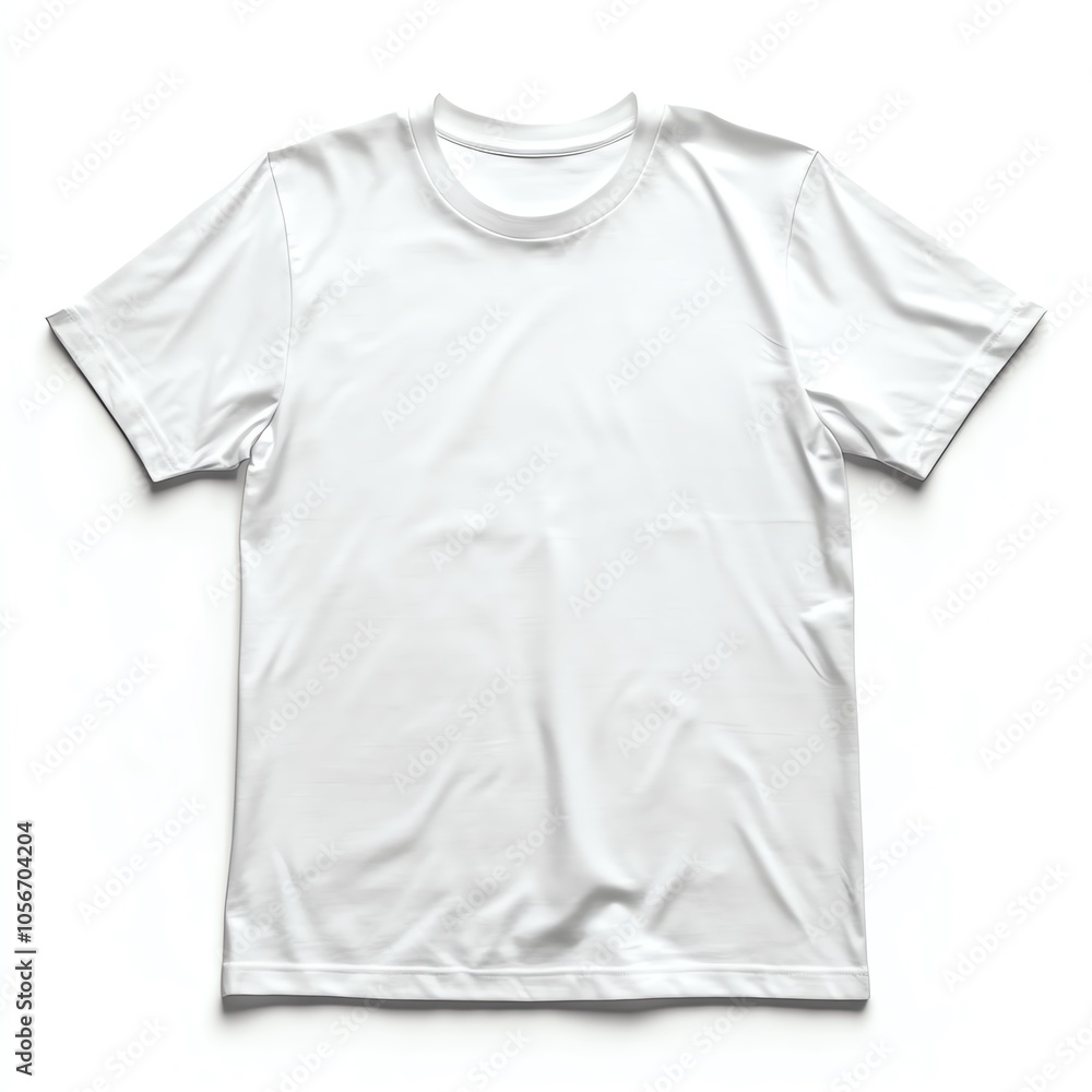 T-shirt on white background T-shirt on white background