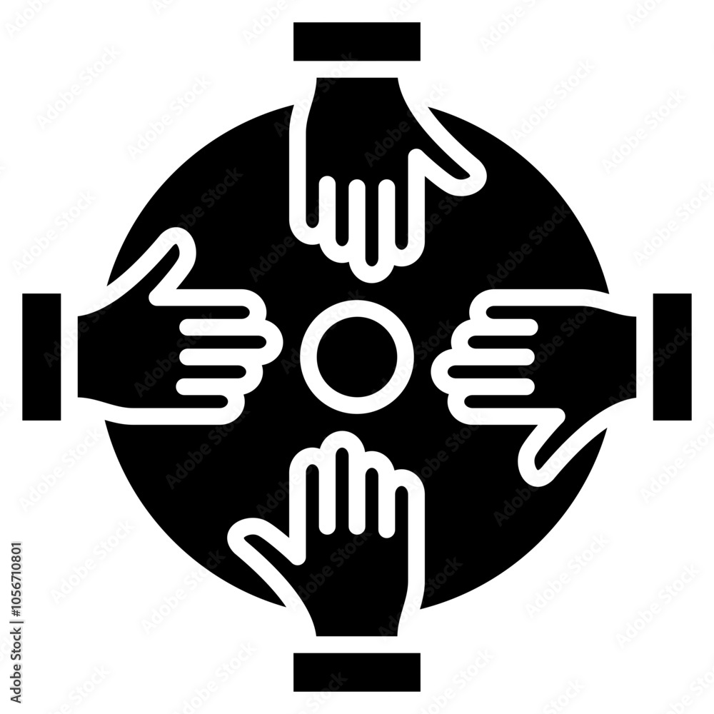 Obraz premium Teamwork Icon
