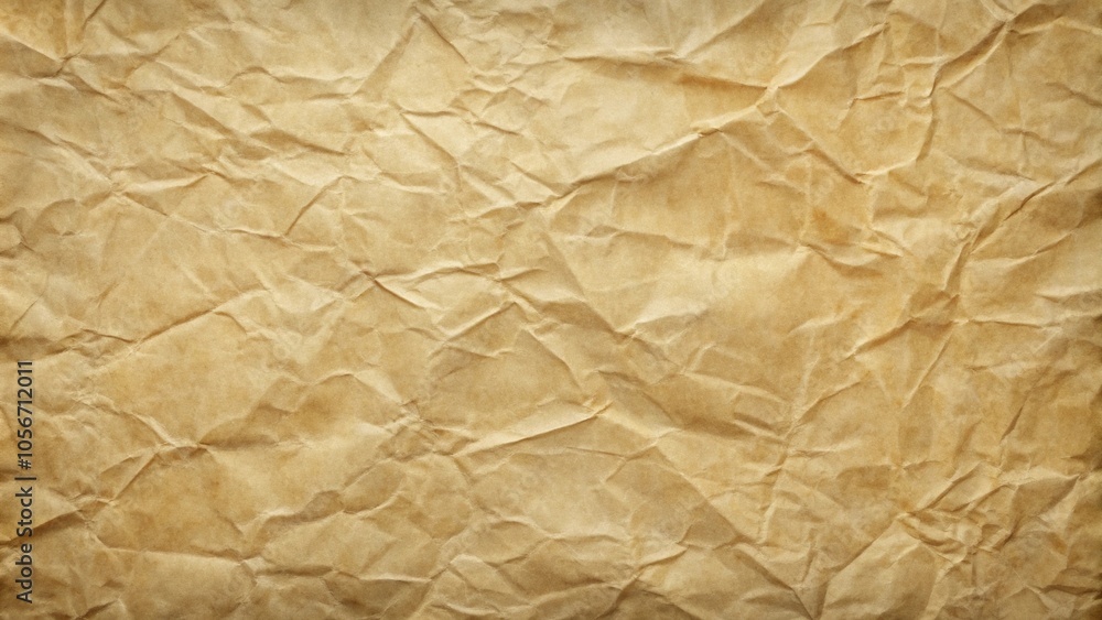 Parchment texture with subtle creases and organic folds, brown, natural bends, wood grain Parchment texture with subtle creases and organic folds, brown, natural bends, wood grain