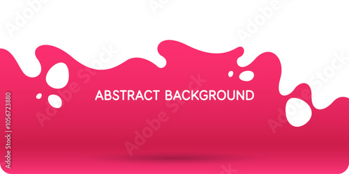 Modern backgrounds with abstract elements and dynamic shapes. Compositions of colored spots. Vector illustration. Template for design and creative ideas.