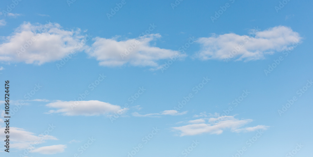 Fototapeta premium Clouds in the sky as a background
