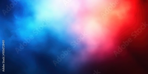 Vibrant Abstract Background in Dark Blue and Red