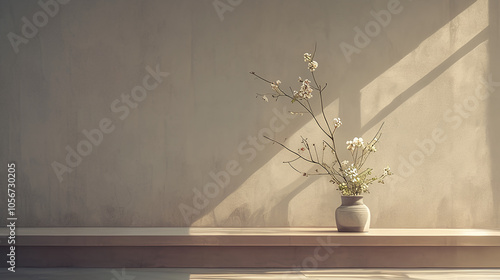 Ikebana, Japan, Japanese flower arrangement, art, Japanese spirit, Zen, silhouette, flower arrangement, flowers, space, production, beauty, scene, daily life, mind, Japanese painting, photography,  photo