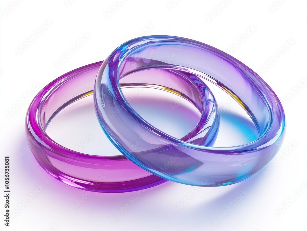 Abstract Intertwined Rings Abstract Intertwined Rings