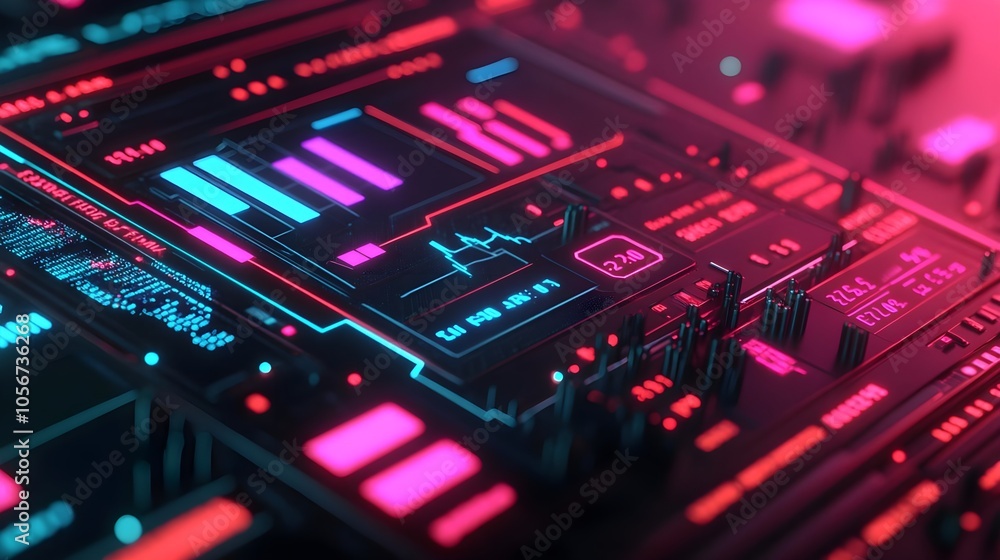 Futuristic Tech Interface Futuristic Tech Interface