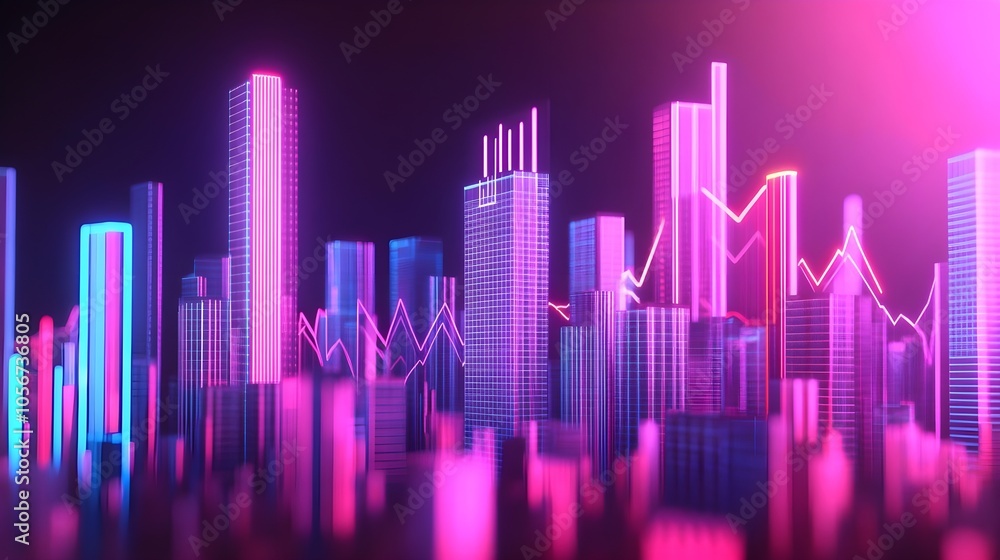 Neon Cityscape Neon Cityscape