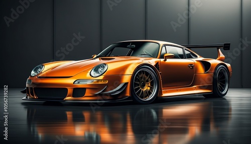 wallpaper image of an elegant modified car