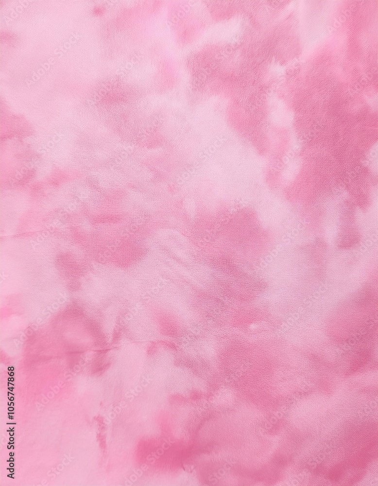 Fototapeta premium Pink color tie dye fabric texture background