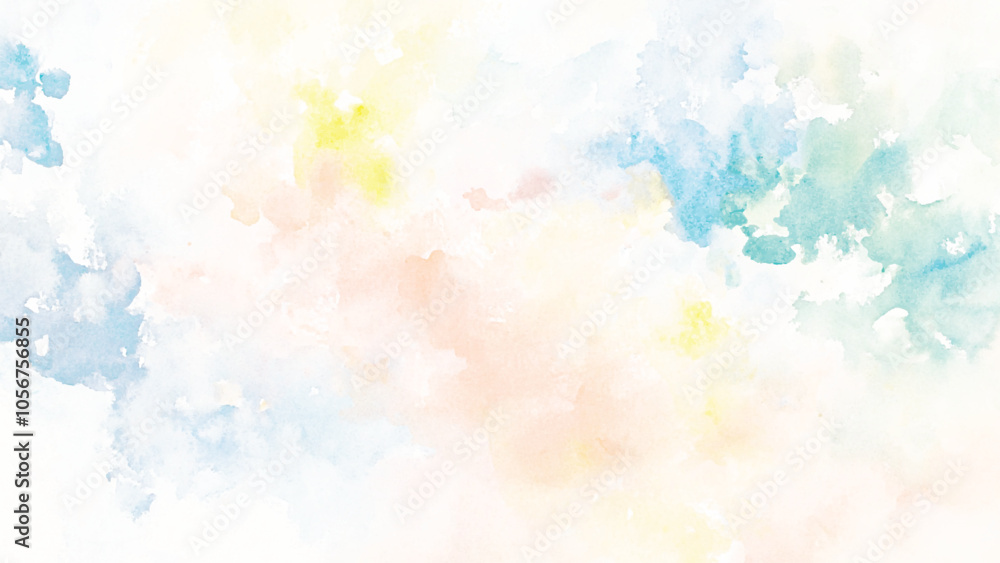 Sky blue watercolor illustration paint on paper textured canvas element. painting soft blue textured on wet white paper, Light sky blue brush painted watercolor background. Sky blue watercolor illustration paint on paper textured canvas element. painting soft blue textured on wet white paper, Light sky blue brush painted watercolor background.