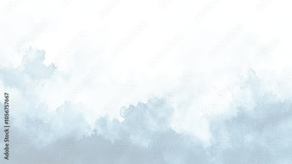 Abstract light blue watercolor background with soft textures. Abstract light blue watercolor background with soft textures.