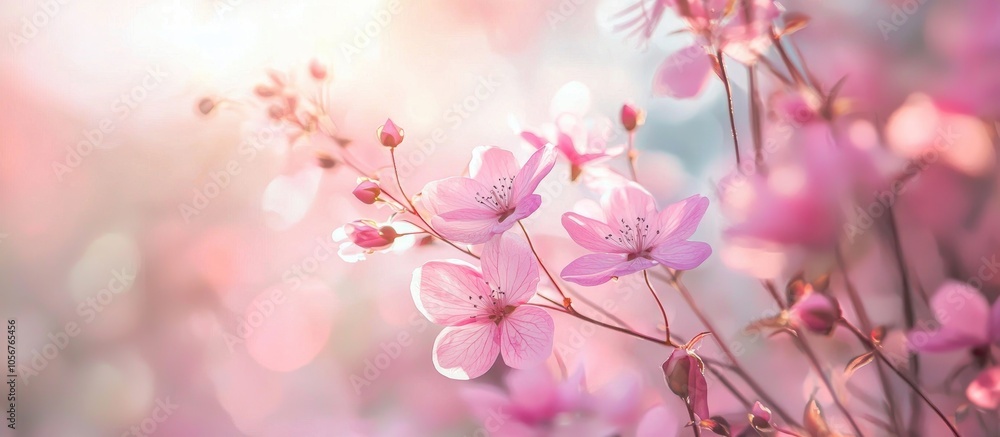 Soft Pink Color Flower Background Soft Pink Color Flower Background