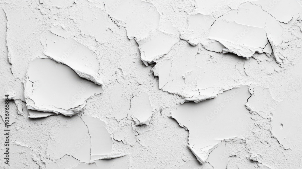 Obraz premium Textured white background featuring rough surfaces and irregular patterns