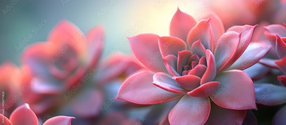 Close Up Of A Group Of Red Velvet Echeveria Succulents With A Blurred Background Close Up Of A Group Of Red Velvet Echeveria Succulents With A Blurred Background