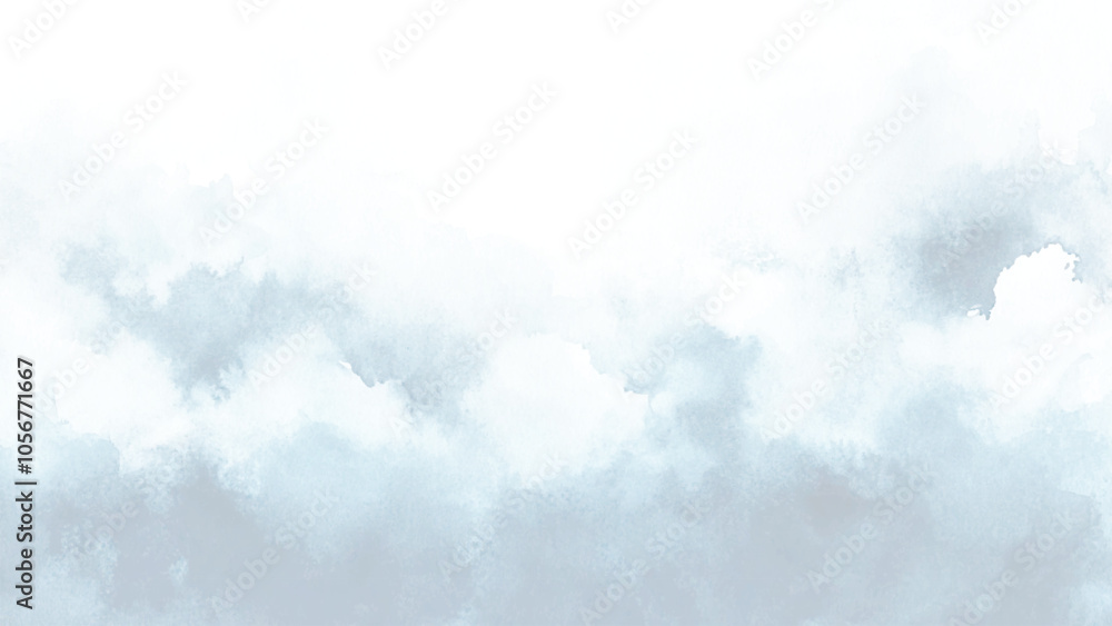 Abstract light blue watercolor background with soft textures. Abstract light blue watercolor background with soft textures.