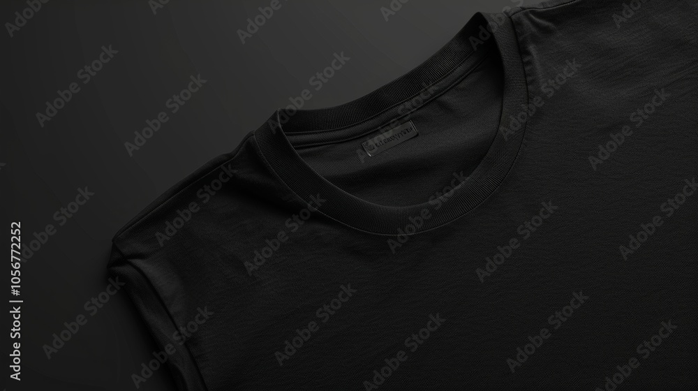 3d rendered black t shirt mockup front and back views for football apparel design template 3d rendered black t shirt mockup front and back views for football apparel design template
