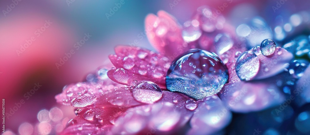 Blurred Water Droplets Blurred Water Droplets