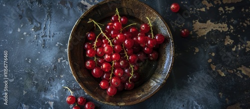 Cra Pes With Red Currants photo