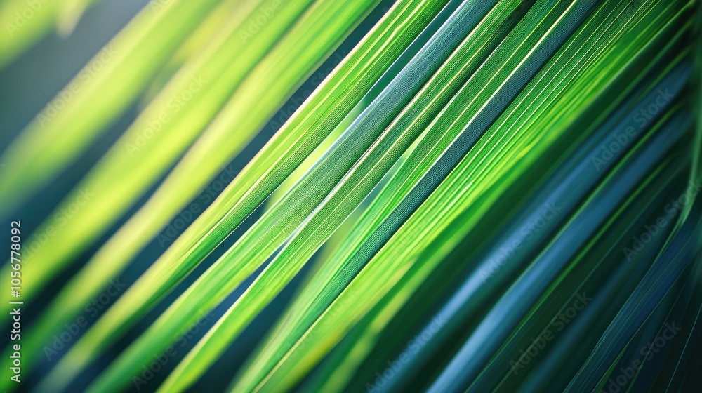 Textured tropical palm leaf creating a macro natural background Textured tropical palm leaf creating a macro natural background