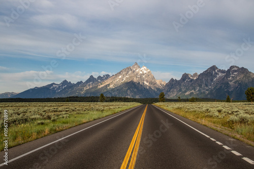 Road to Grand Teton photo