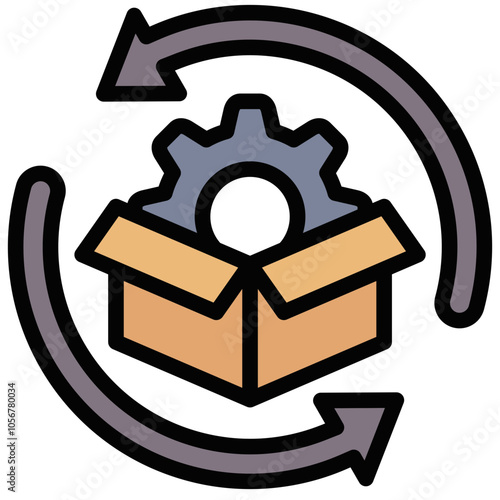 Product Life Cycle Icon