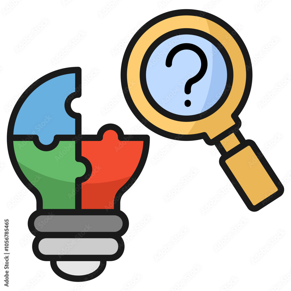 Problem Solving Icon Element For Design Problem Solving Icon Element For Design