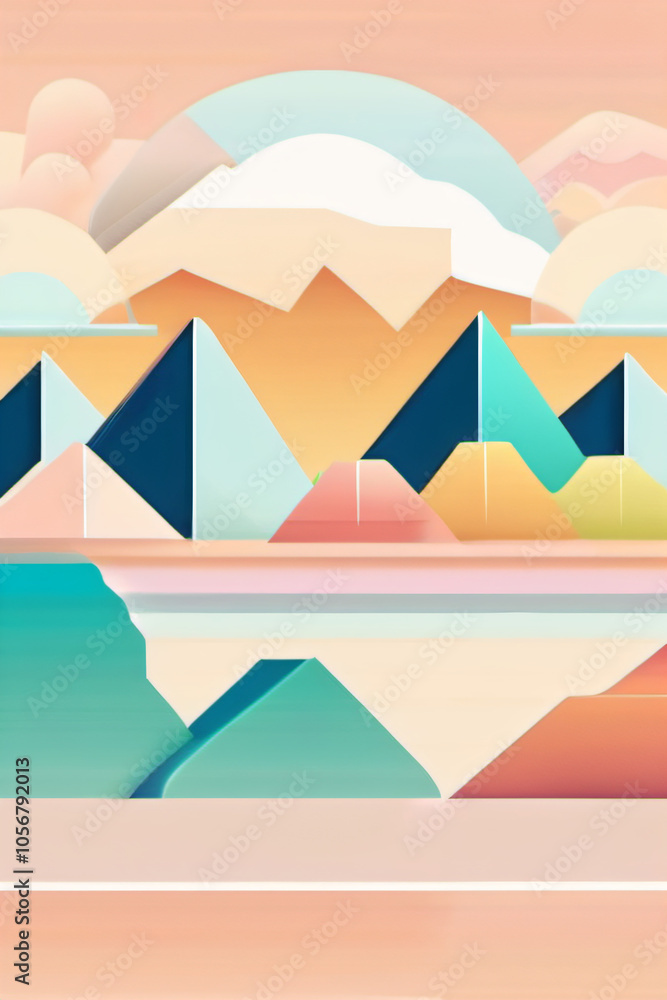 Travel poster background Travel poster background