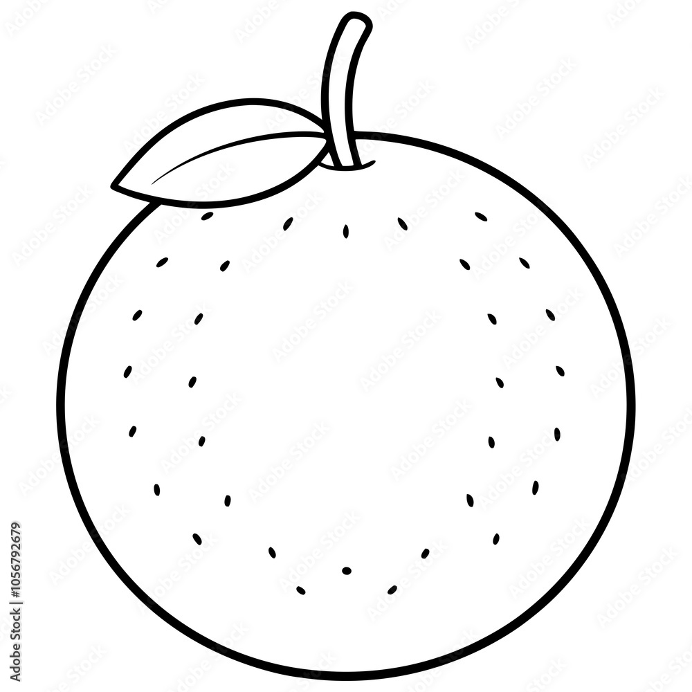 illustration of an breadfruit illustration of an breadfruit