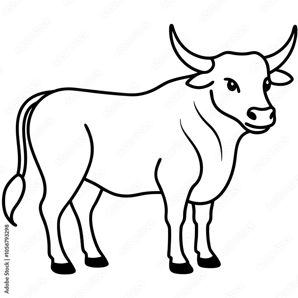 illustration of a buffalo illustration of a buffalo
